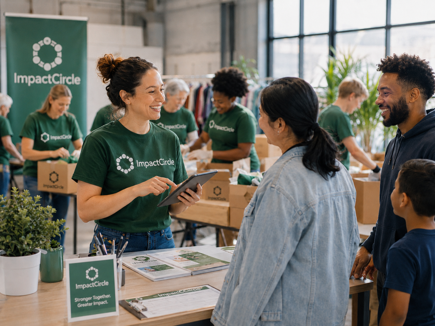 Youth mentoring volunteers
